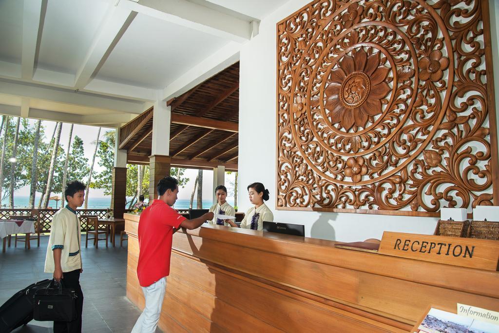 Hotel Blue Oceanic Bay Ngapali Exterior foto